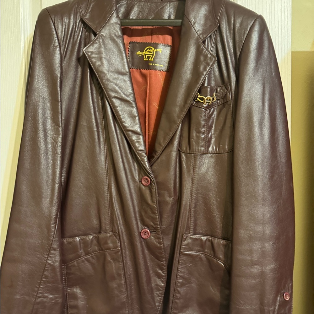 Women's Brown Leather Jacket